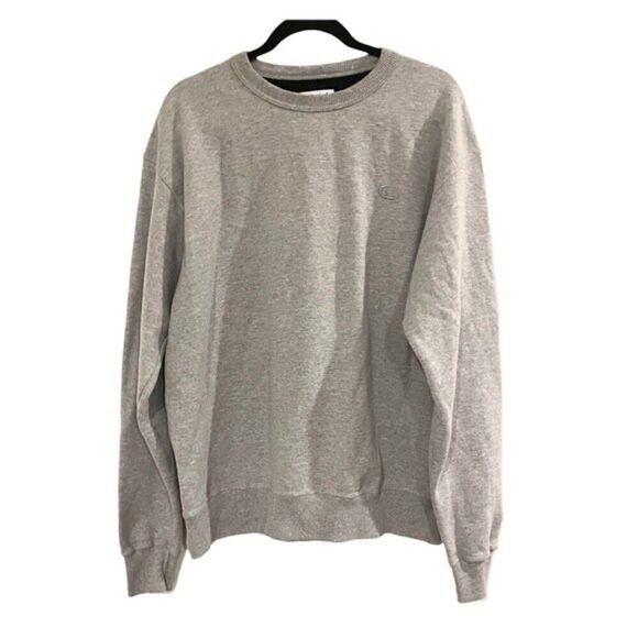 Champion sweatshirt men’s grey pullover size large - Picture 1 of 7